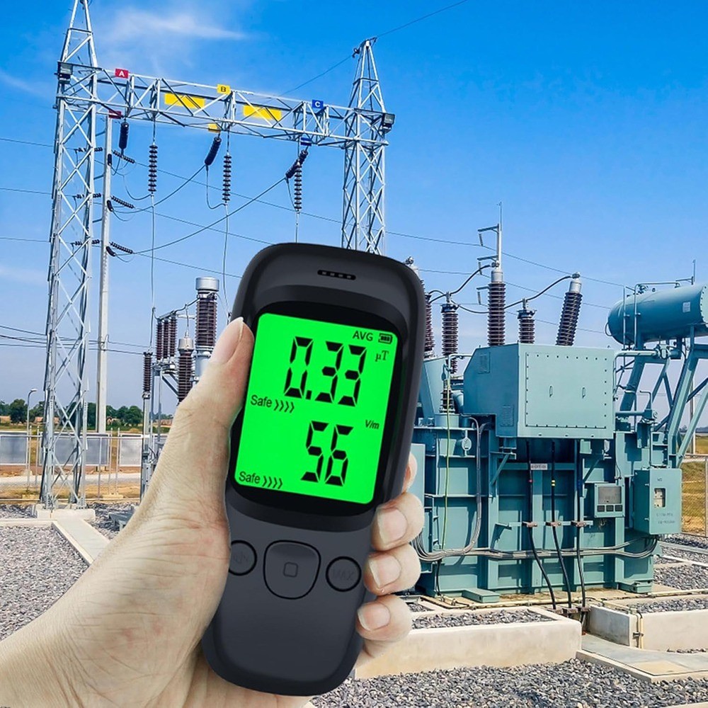 Nuclear Detector LCD Display Geiger Counter Detector with Average/ Mode1888