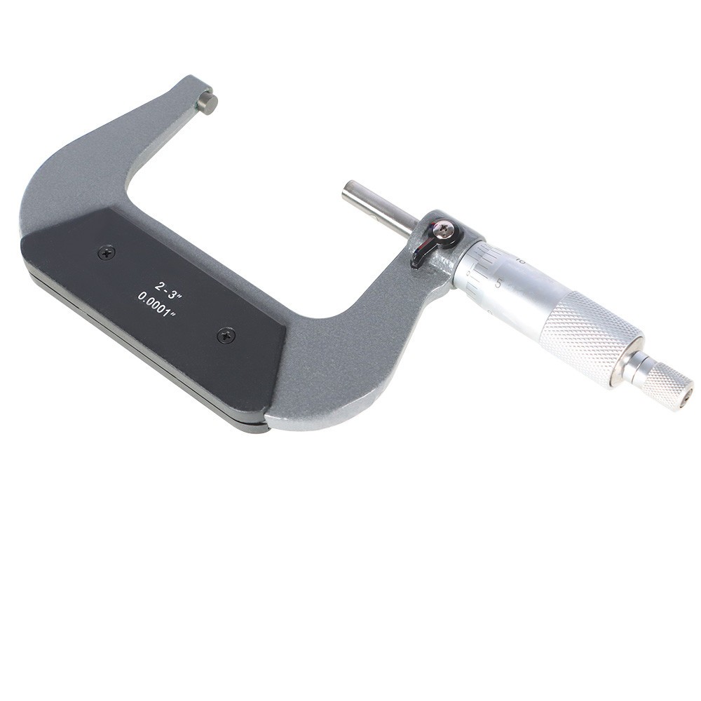 LABLT Precision Outside Micrometer 2-3" 0.0001" Resolution Carbide Tipped