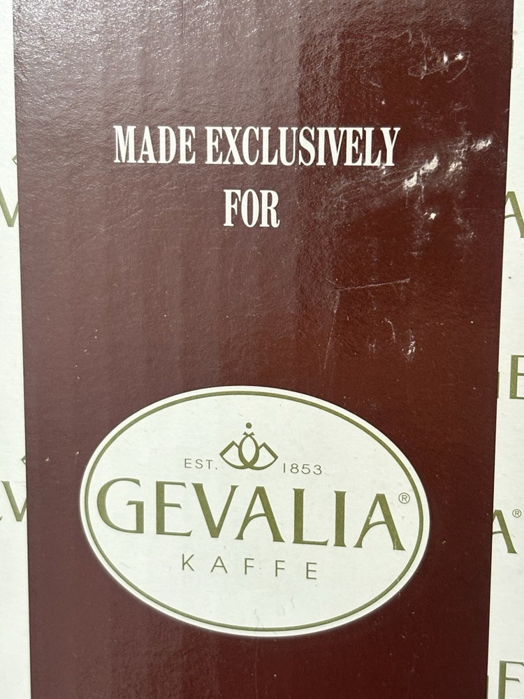 GEVALIA KAFFEE PROGRAMMABLE 12-CUP COFFEEMAKER BLACK MODEL C60-A NEW
