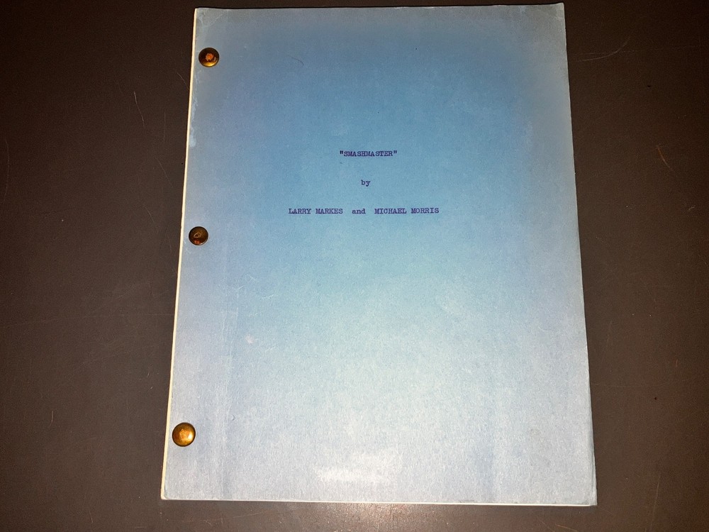 Rare SMASHMASTER (1964) Legendary Unmade Comedy - 2 Orig. Scripts + Notes + COA!