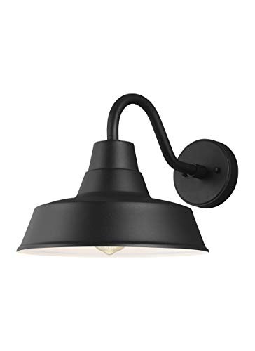 Sea Gull Lighting Barn Light-1 Light Medium Outdoor Wall Lantern in