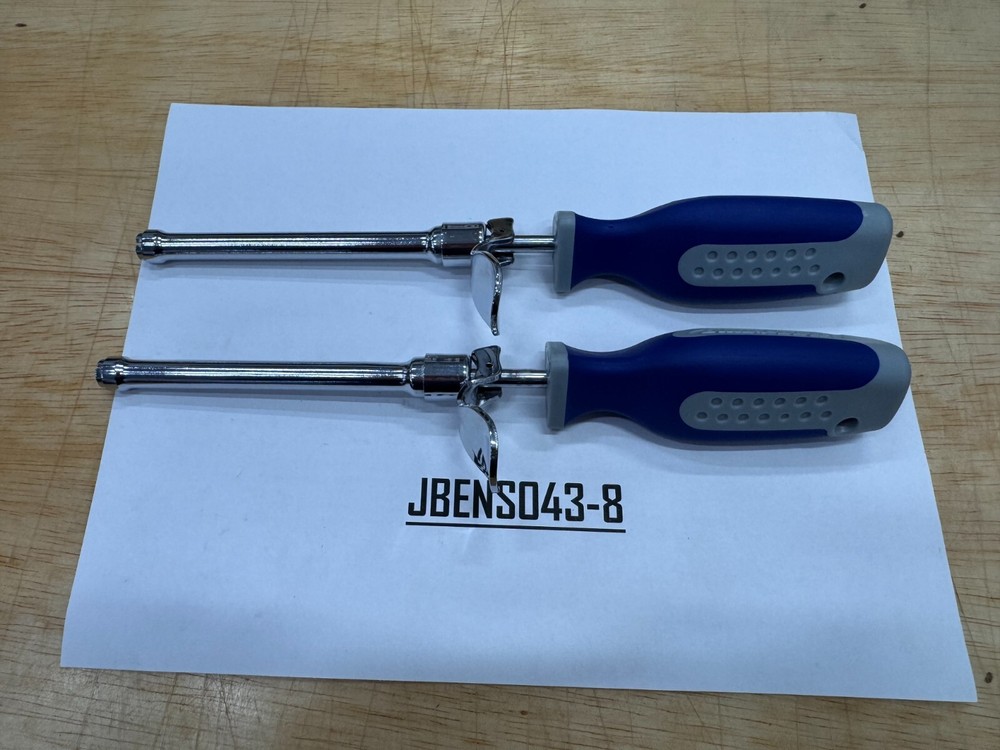 Blue-Point Tools NEW 2pc Soft Grip Metric Locking Nut Driver Set 102NDLM10