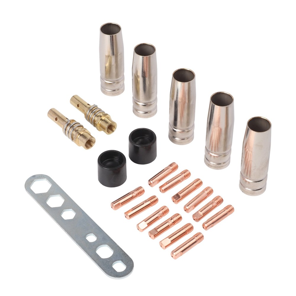 22PCS Essential Welding Accessories Set Compatible with For MIG Devices