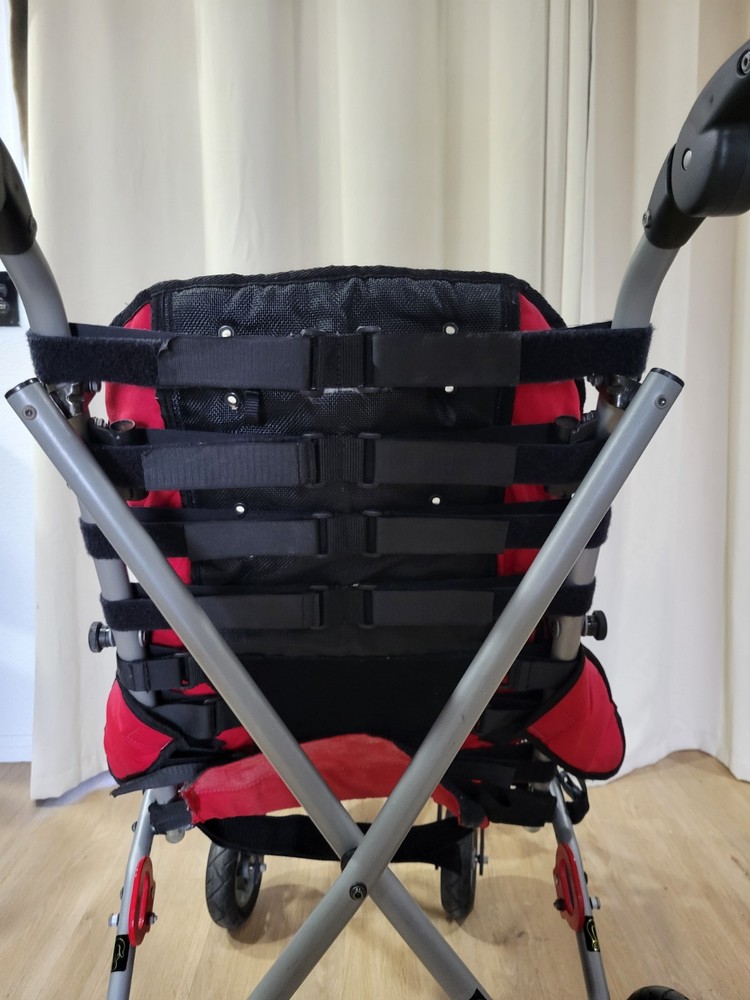 Convaid Cruiser 16” Special Needs Stroller Wheelchair Red