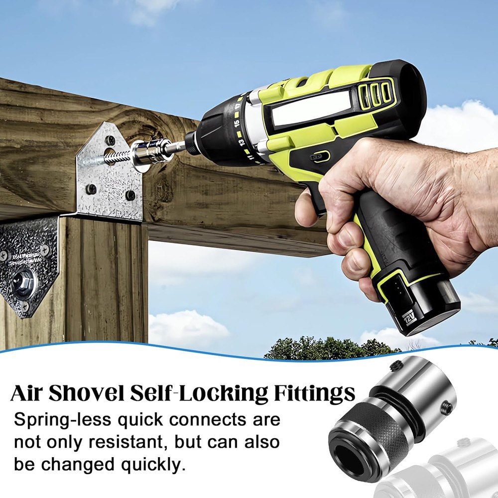 Quick Change Chisel Retainer for Air Hammer Socket Adapter, Air Hammer Quick Cha