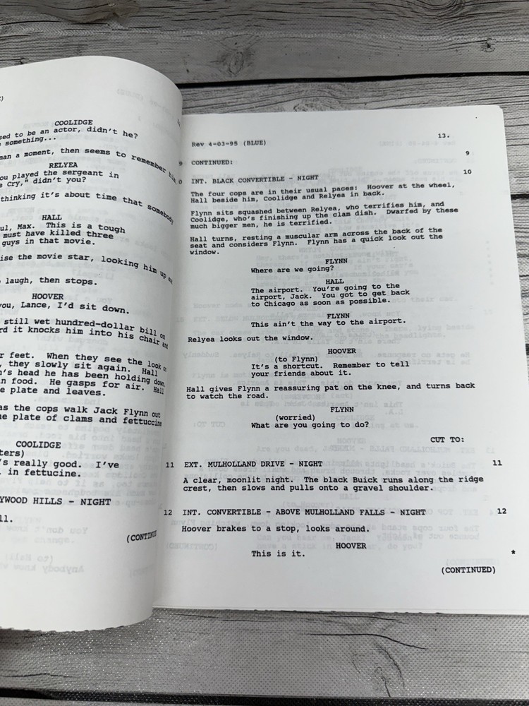 MULHOLLAND FALLS Original Revised Final Draft: March 24, 1995 Movie Script