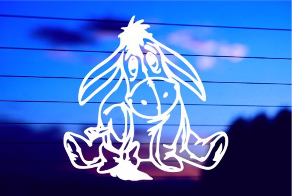 Eeyore Vinyl Die Cut Decal