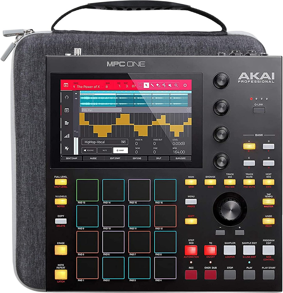 Hard Portable Case Compatible with Akai Professional MPC One Drum Machine Sample
