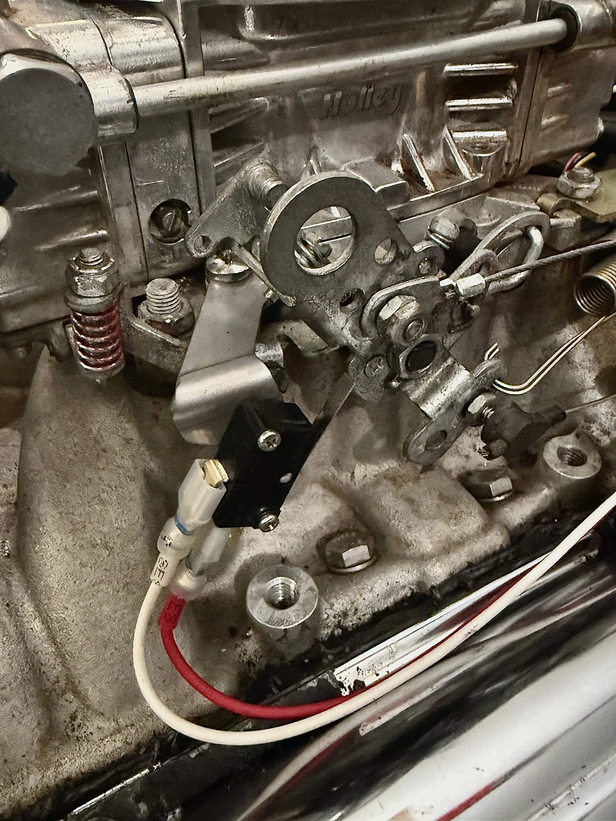 Holley Microswitch Kit TH400 ST400 – Stainless Steel Kickdown Trigger Kit