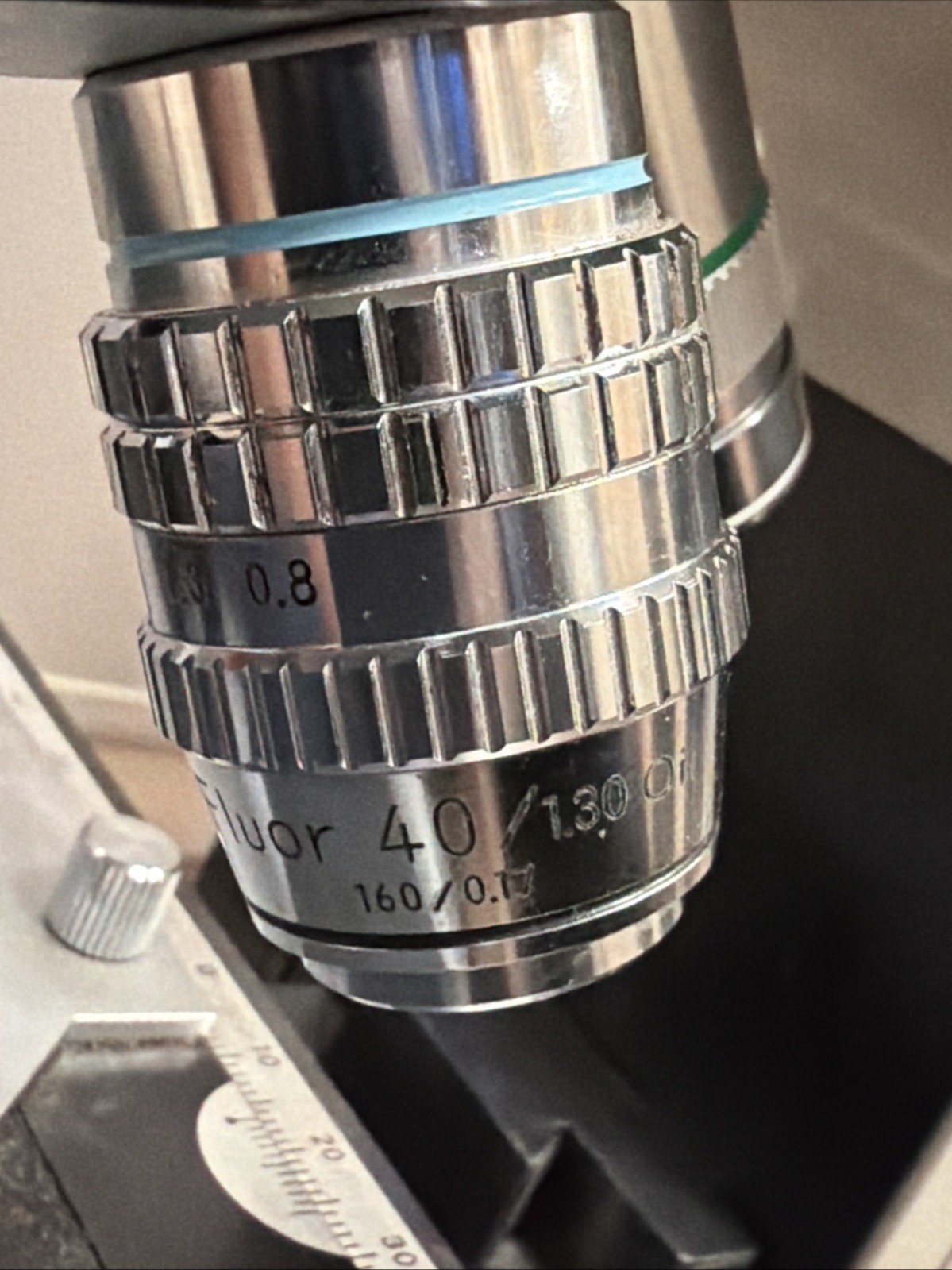 Nikon Optiphot Microscope w/ 2 objective lenses