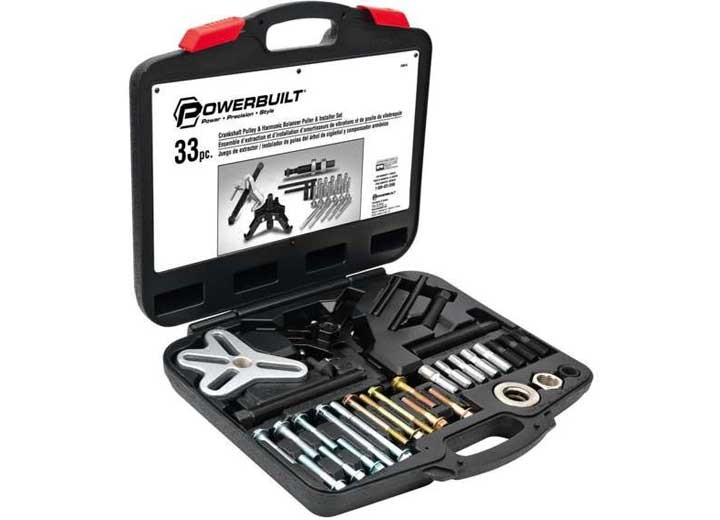 Powerbuilt 648616 Harmonic Balancer Puller / Pulley Installer Kit