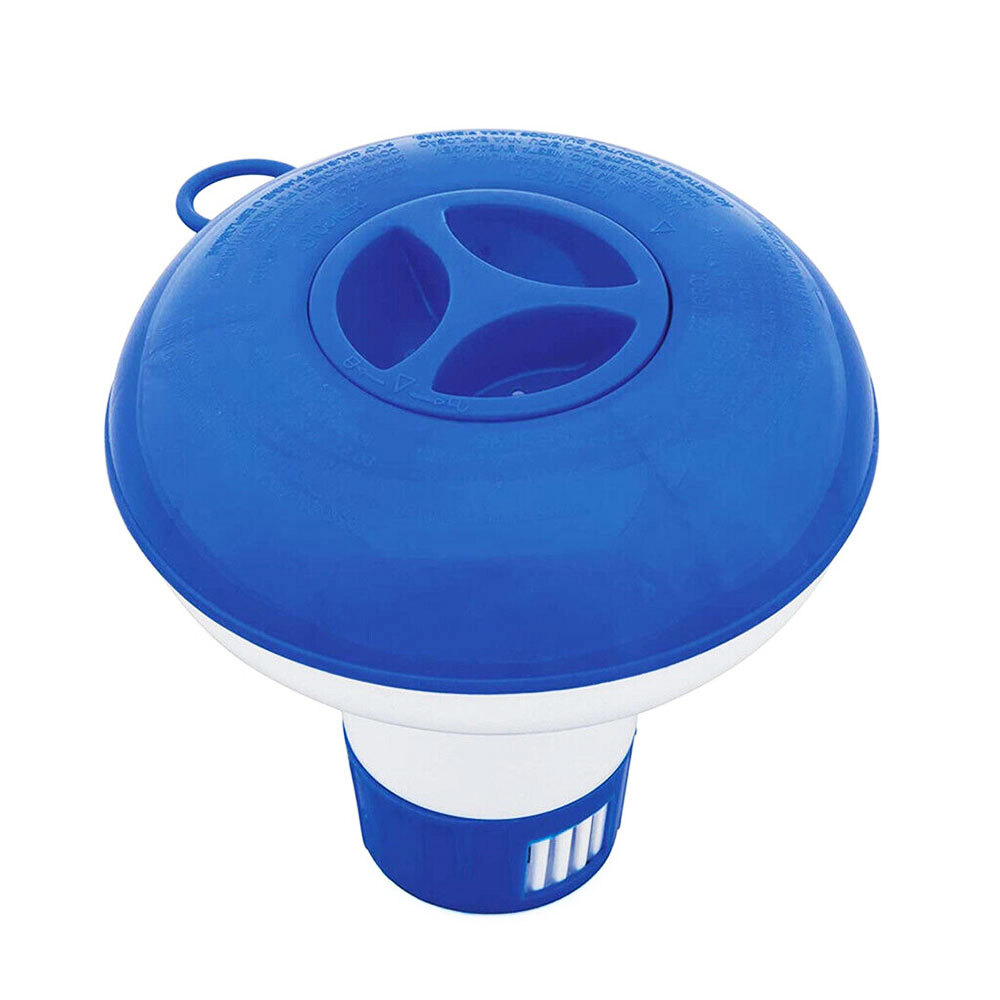 Pool Spa Large Floating Chlorine Bromine Tablet Dispenser 1.5" Tablets