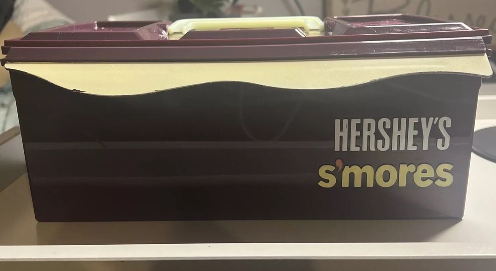 Hersey’s S’Mores Caddy Carry Case & Organizer Camping/storage Box Multi-level 🔥