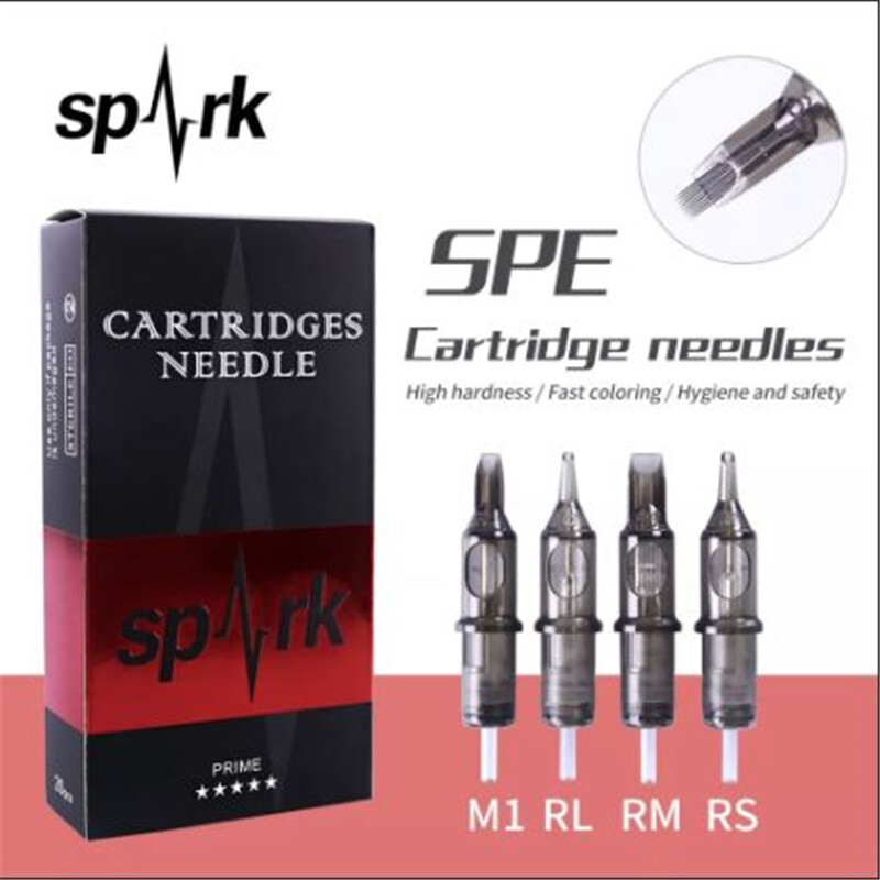 Spark Needles 20,40,60,100PCS Disposable Tattoo Cartridge Needles RL, RS, RM, M1