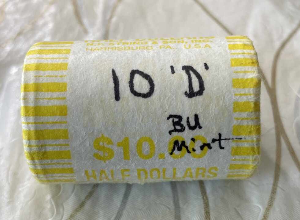 2010-D BrilliantUncirculated KENNEDY HALF DOLLAR ROLL