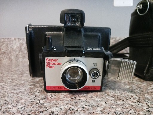 Vintage Polaroid Land Camera Super Shooter Plus. Untested