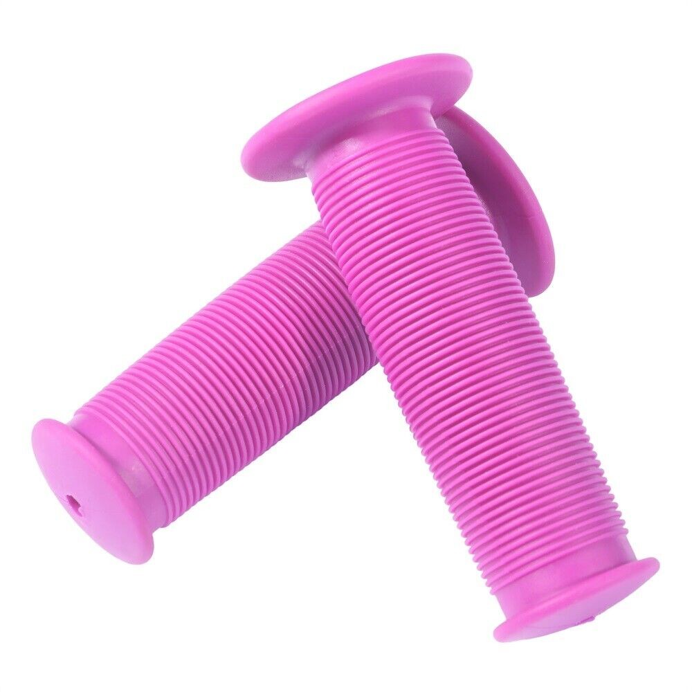 Fits Multiple Two-Wheel Motorcycles Pink Soft Rubber Grip Cover