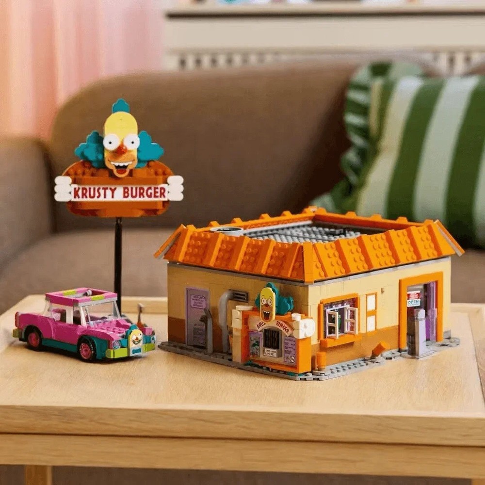 New 10352 The Krusty Burger Restaurants Building Blocks Set Bricks Creative