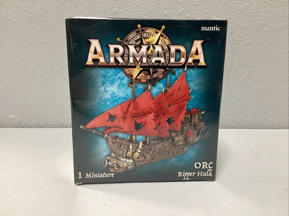 Mantic Games ARMADA ORC RIPPER HULK (sealed) jm222619