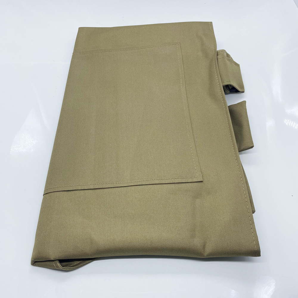 Body Bulletproof Vest Front Back Plates Armor Tactical Jacket Guard Security Kit