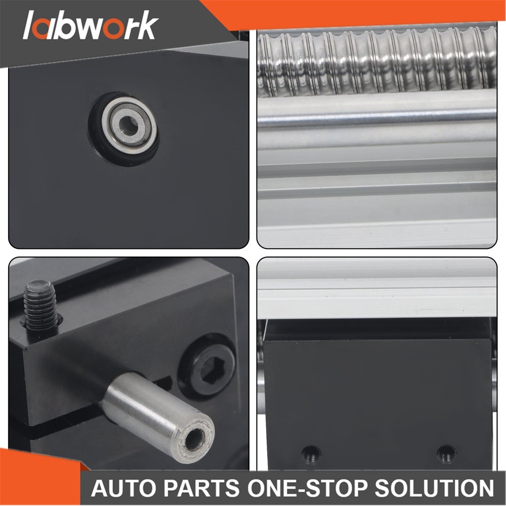 Labwork 100mm Sliding Table Linear double-track Ballscrew SFU1605 Motion Stage