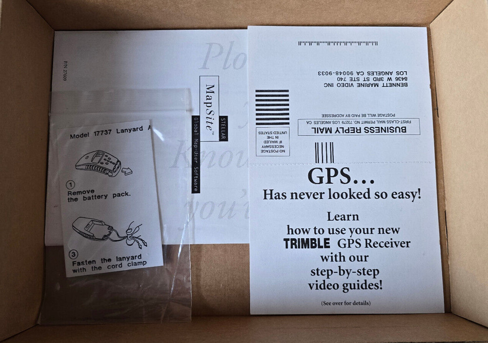 TRIMBLE SCOUTMASTER GPS Global Navigation System P/N 17737-05