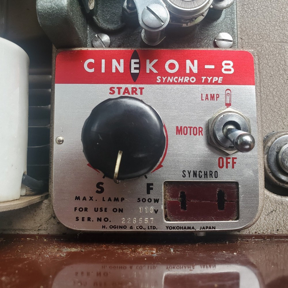 Cinekon-8 Synchro Type Variable Speed 8mm Projector
