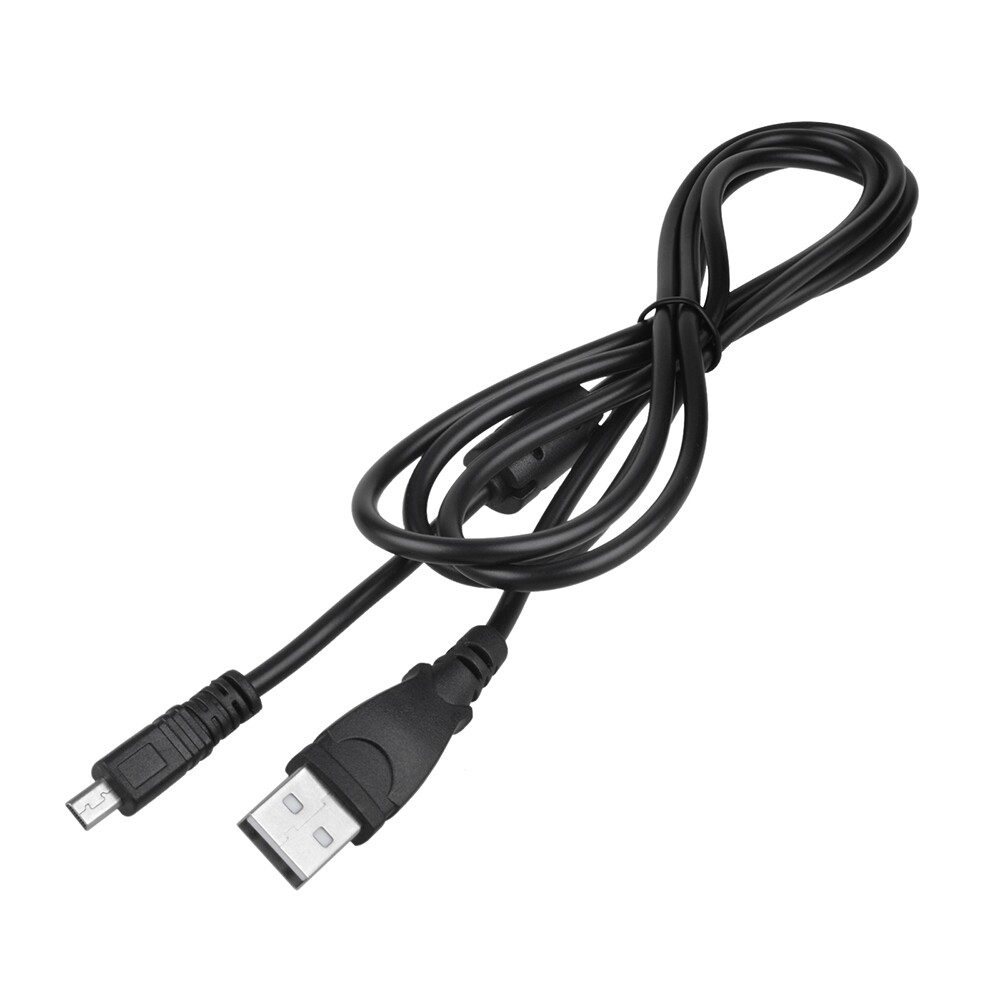 Black USB DPC Charger Data SYNC Cable Cord for Nikon Coolpix S9300 S2500 camera