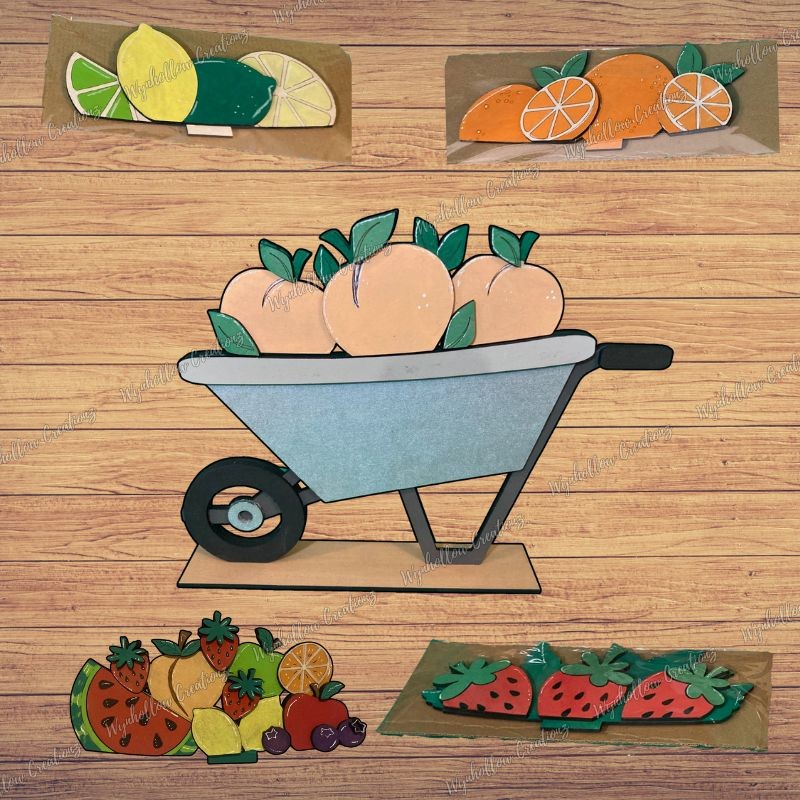 Fruit Interchangeable Basket Insert