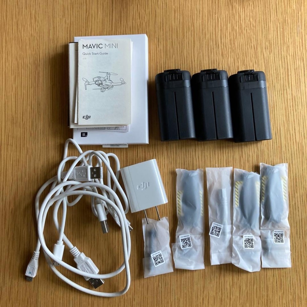 Dji Mavic Mini Fly More Combo Drone Kit With Remote Controller Propellers