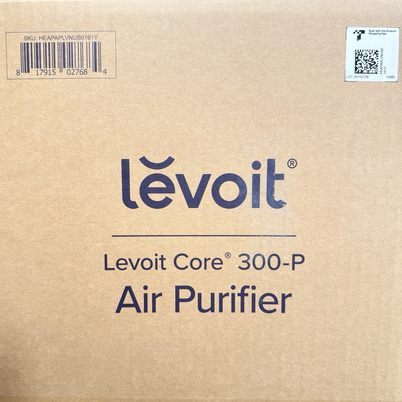 LEVOIT Core 300-P Air Purifier, Removes Dust Smoke Odor , Up to 1073 ft²