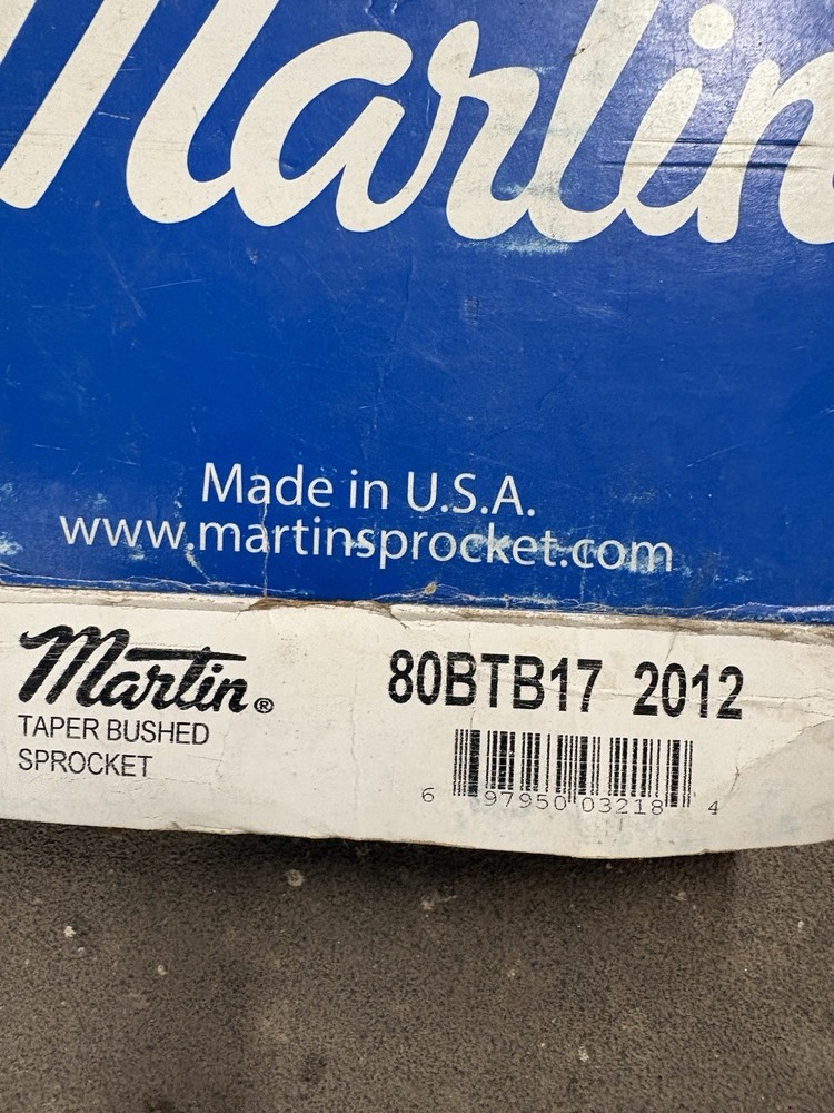 Martin 80BTB17 2012 Taper Bushed Sprocket