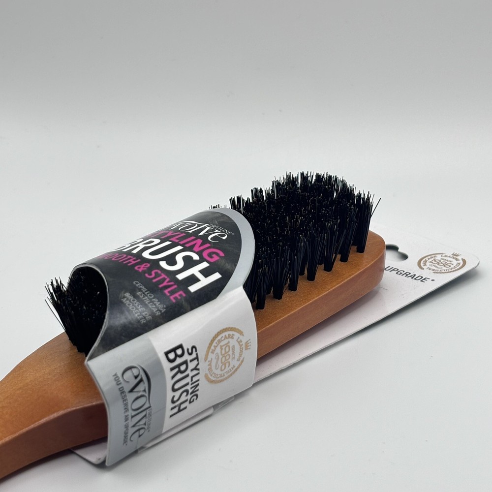 Evolve Boar Styling Brush #575 Smooth and Style Premium Quality