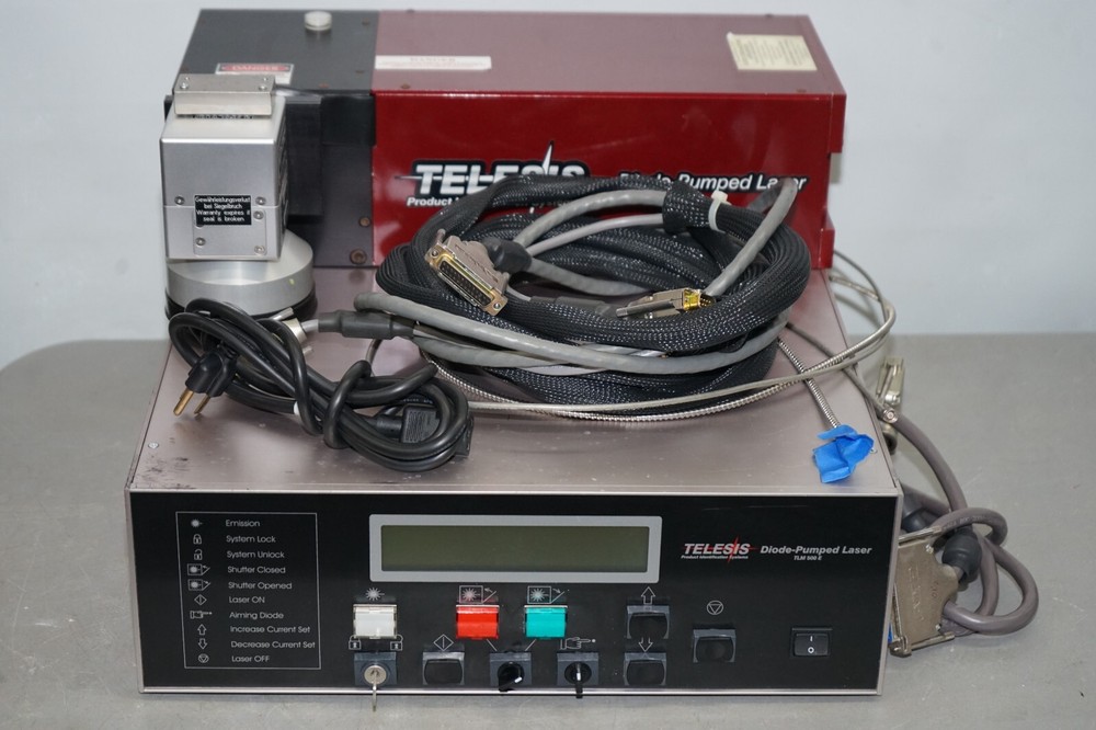^ Telesis TLM500E Diode Pumped Laser System #X4533