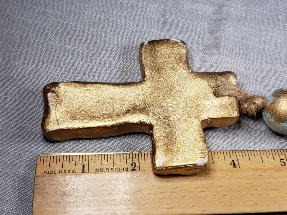 Beautiful Rosary Wall Size Chaplet Beads Religious Christian Gift C45