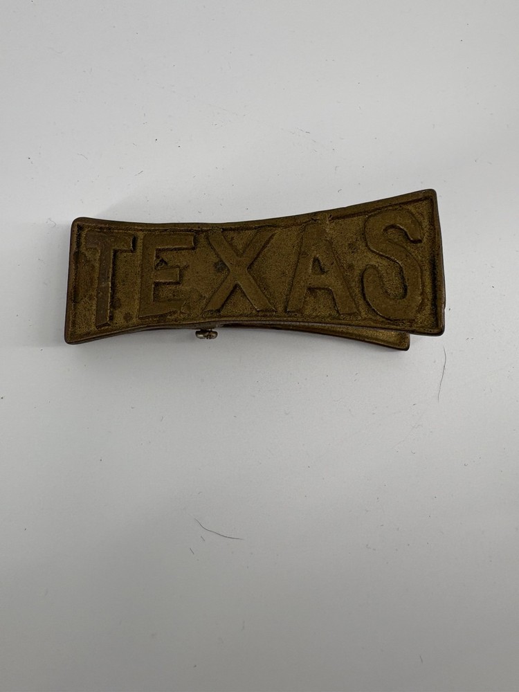 Vintage Texas Bronze Clip