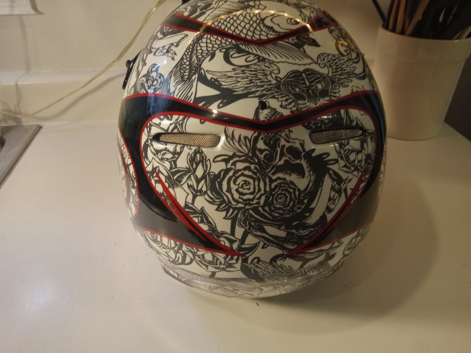 Vintage Bell Racing Helmet Japanese Design SC-R Size M Motorcross