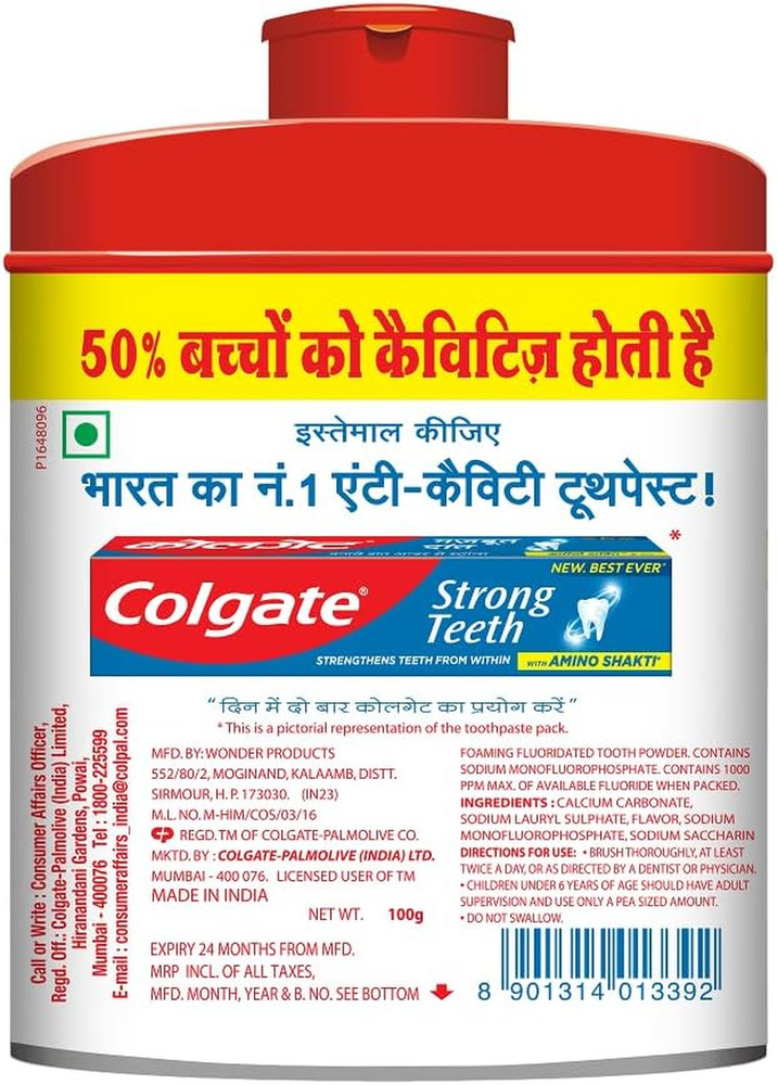 Colgate Tooth Powder | 100G (3.53 Ounce)