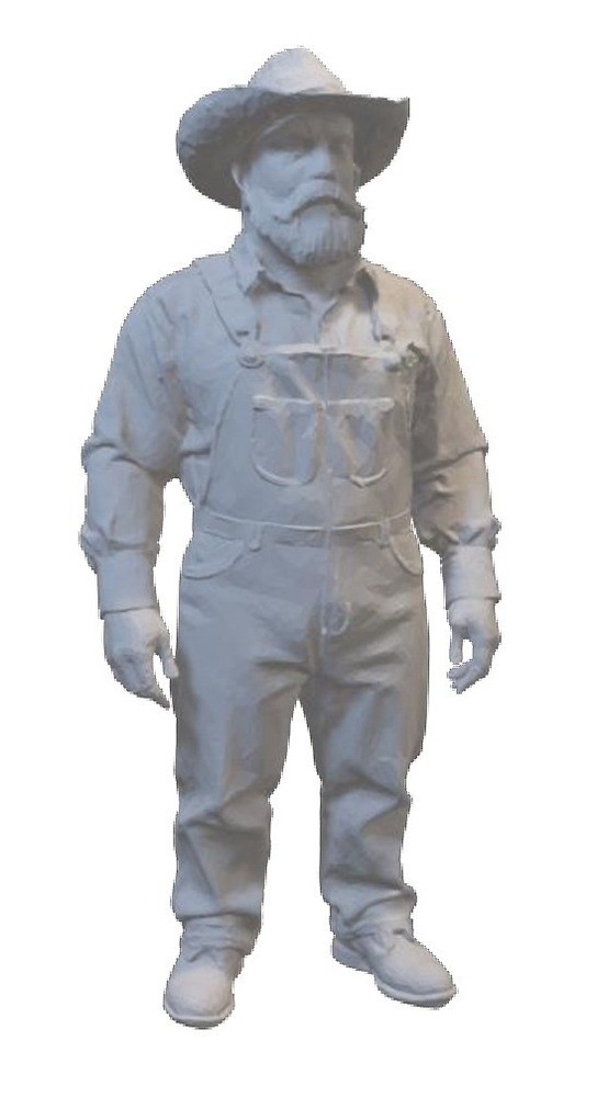 Resin printed Farmer