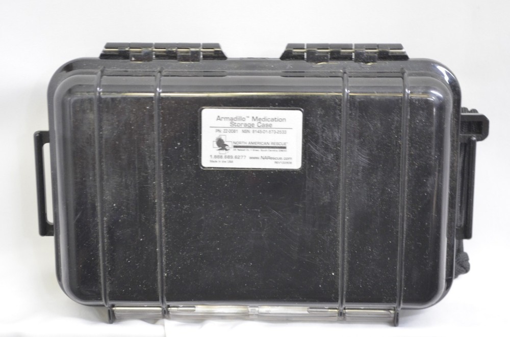 North American Rescue Armadillo Medication Storage Case