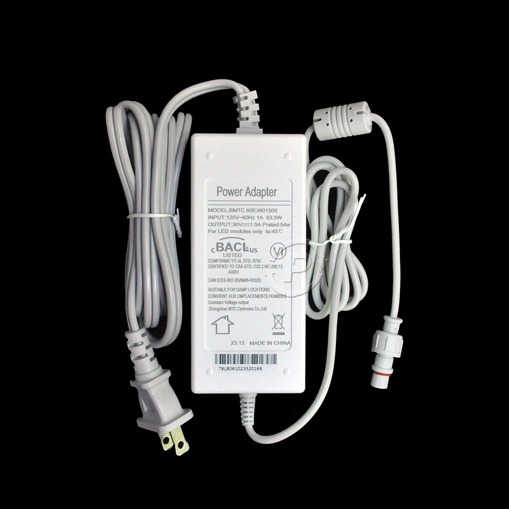 OEM eufy Permanent Outdoor Light E120 Power Adapter T8L00 T8L01 BMTC 60E3601500