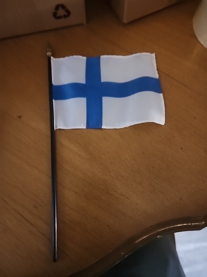 Finland Small Hand Waving Flag