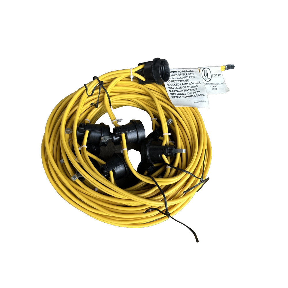 🔴A GENLYTE-THOMAS 10036/ELITES 120V 12.5A Temporary Lighting String 1500W Max‼️