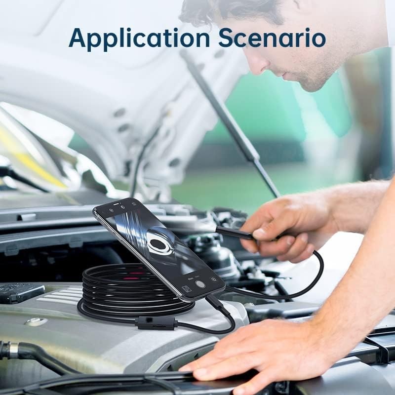 Endoscope Camera with Light, 1920P HD borescope Camera, Waterproof Snake,16.4...