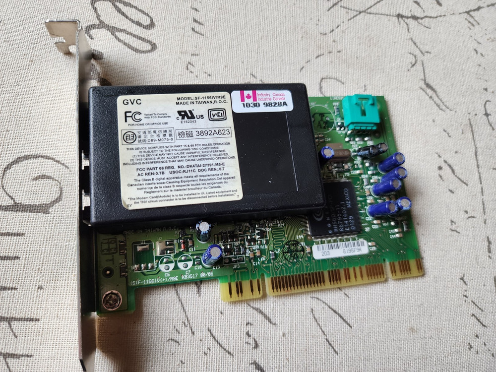 GVC SF-1156IV/R9A 56 Kbps