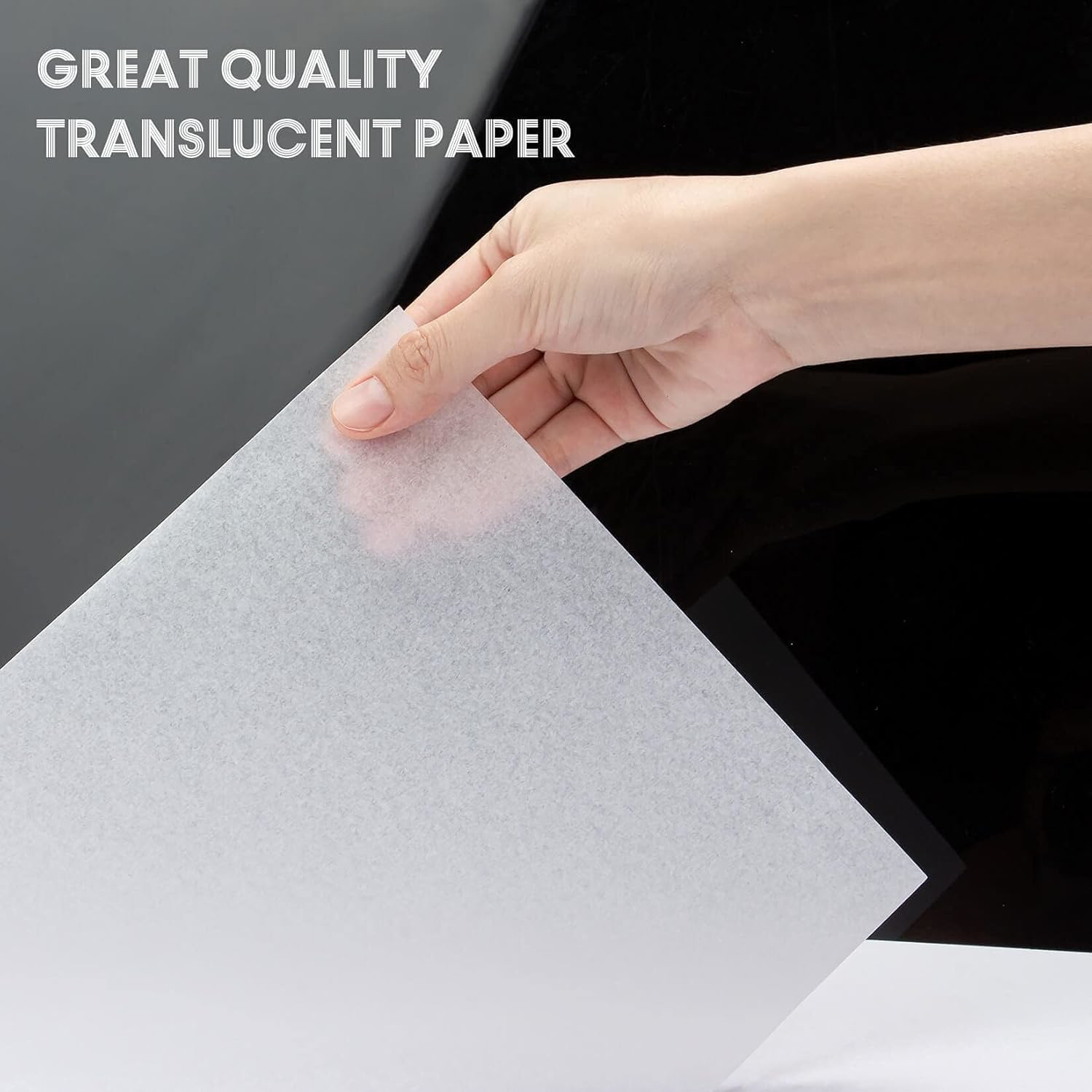 Tracing Paper for Drawing Trace Paper -PSLER 200 Sheets White Translucent Traci
