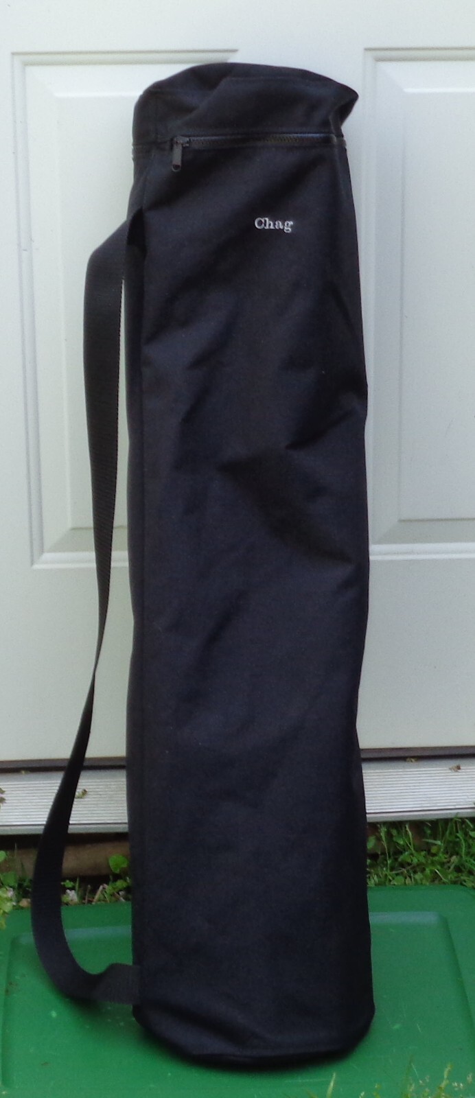 BASEBALL BAT BAG- ZIPPER TOP - HOLDS 9 BATS - BY CHAG NY DESIGNS - 20250629BK