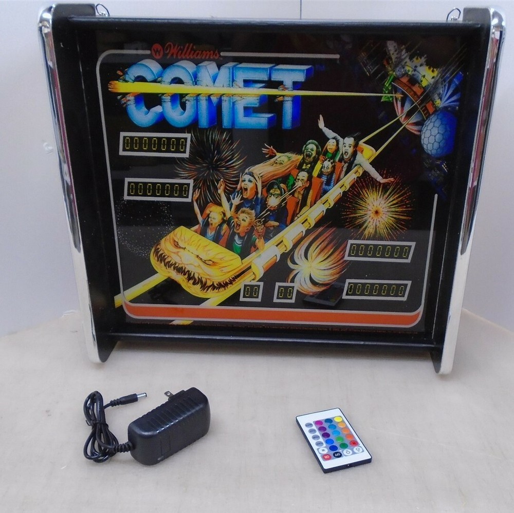 Williams Comet Pinball Head LED Display light box