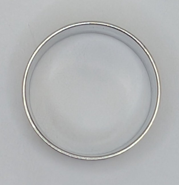Antique English Sterling Silver Napkin Ring "A" initial engraving, dated 1931
