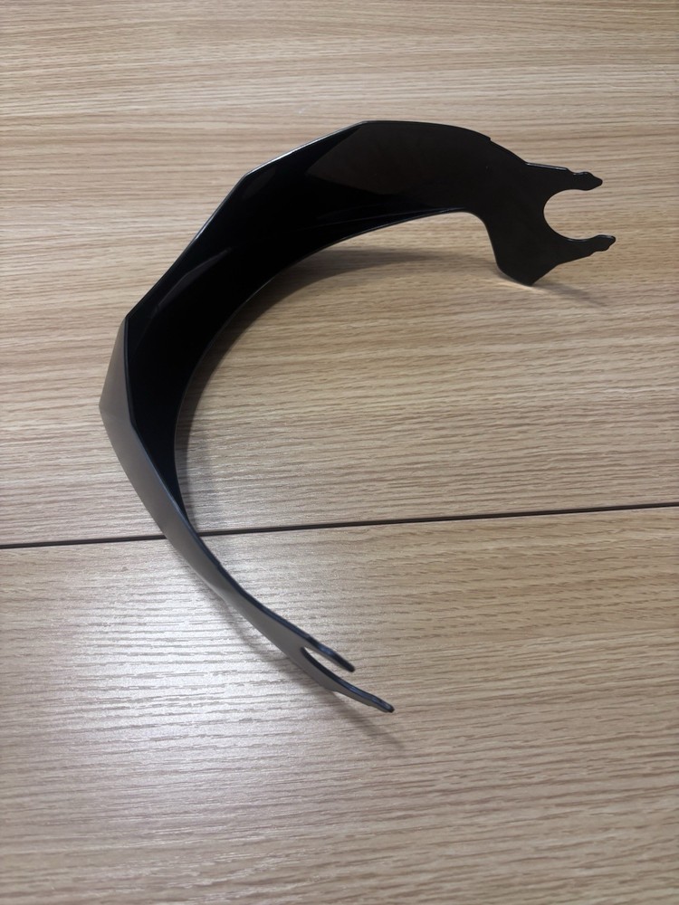 LS2 Verso Helmet Replacement Visor Peak Matte Black